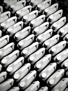 Picture of packaging bottles